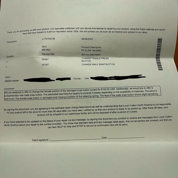 Auth Louis Vuitton Monogram PF. Elise NM Wallet with box - Picture 11 of 16